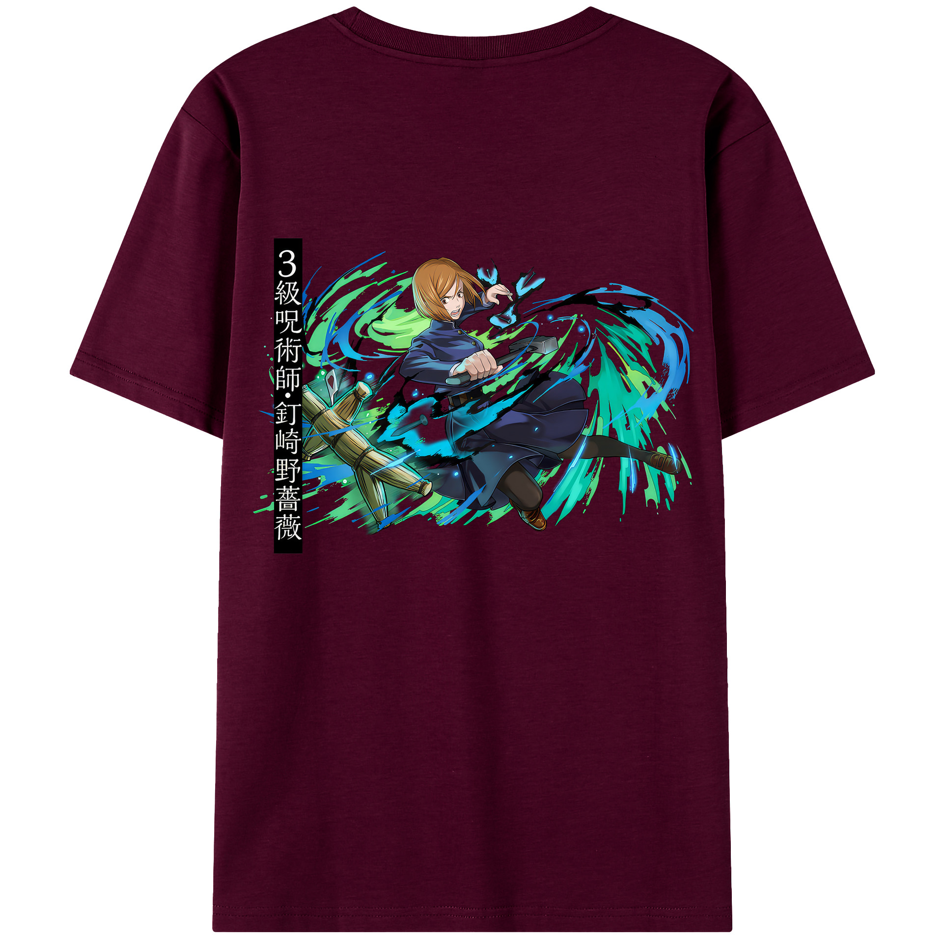 （画像用） 呪術廻戦 Jujutsu Kaisen レディース半袖Tシャツ(バックプリント)